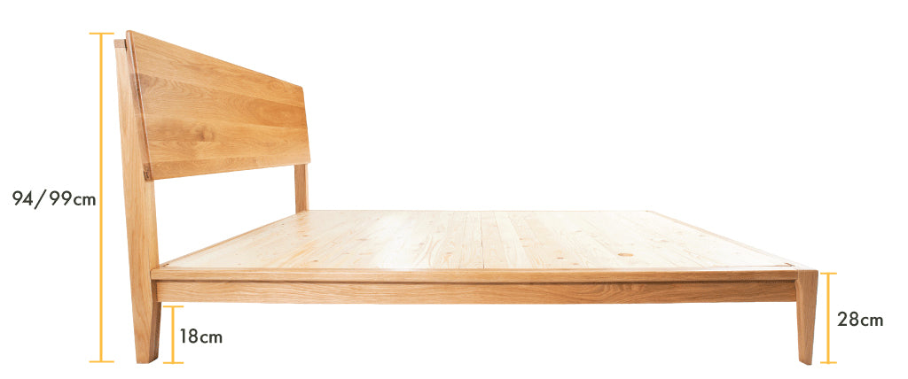 Wood bed Dimensions